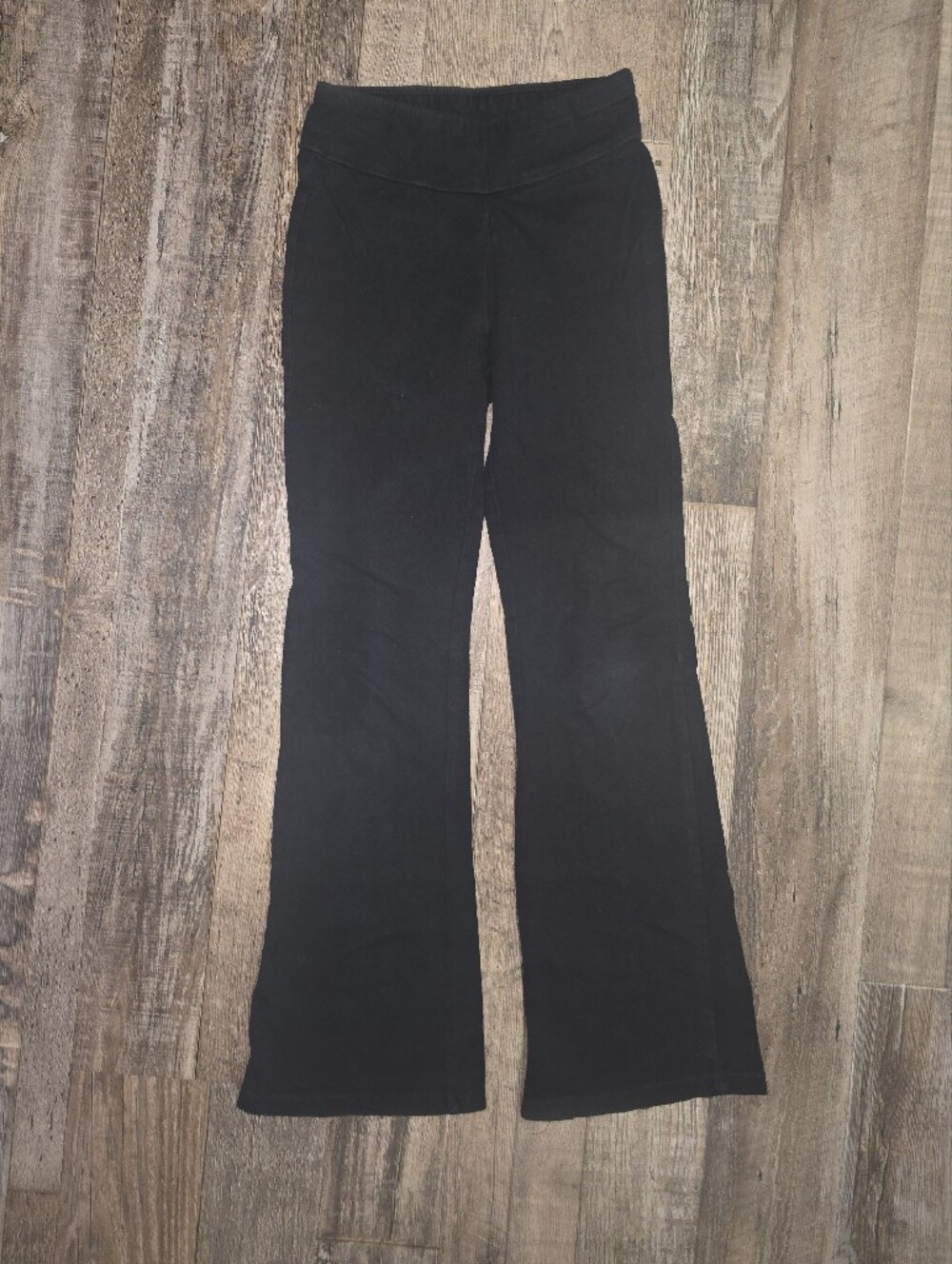 Gap Girl's Black Flared Yoga Pants Size: Small